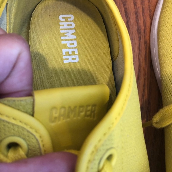 Camper Mallorca, Yellow Sneakers, Men’s Size 40/US 7.5 - Picture 8 of 10